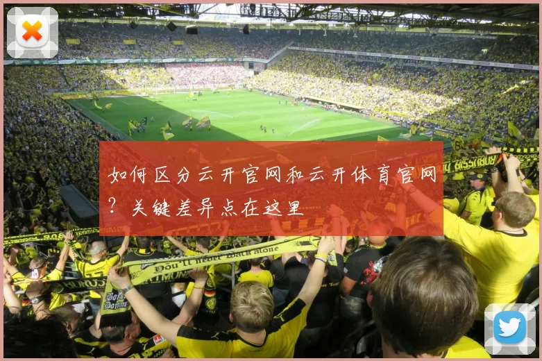 如何区分云开官网和云开体育官网？关键差异点在这里